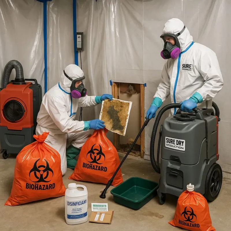 Contaminated Water Handling Protocols process in Lincoln Heights, OH